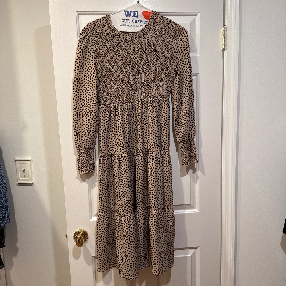 Leopard Midi dress